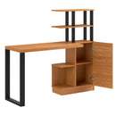 ESCRIVANINHA C/ BALCAO INDUSTRIAL 135 X 44CM - FREIJO/PRETO FOSCO