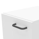 GAVETEIRO OSAKA 3GAV  MDP BRANCO UV TEX