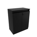 Balcão para Escritório com Chave ME4149 Preto