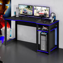 Mesa Gamer ME4152 Preto/Azul