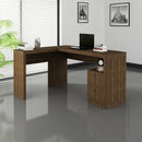 Mesa para Escritório com 2 gavetas ME4129 Nogal