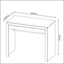 Escrivaninha para Escritório Amêndoa ME4107