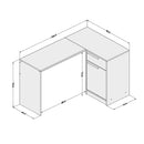 MESA MOSCOU MDP BRANCO FF LISO