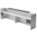 BALCÃO DE RECEPÇÃO RETO - LINHA HOSPITALAR