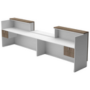 BALCÃO DE RECEPÇÃO RETO - LINHA HOSPITALAR