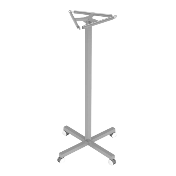 SUPORTE DE SORO COM RODÍZIO - LINHA HOSPITALAR