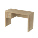 Mesa para Escritório com 2 gavetas ME4123 Amêndoa