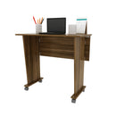 Mesa para Escritório com Rodizio ME4117 Nogal