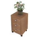 Gaveteiro com Rodízio ME4108 Amêndoa