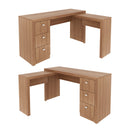 Mesa para Escritório ME4101 Amêndoa