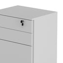 Gaveteiro Arquivo com Chave e Rodízio ME4148 Branco