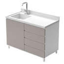 BALCÃO COM PIA - LINHA HOSPITALAR