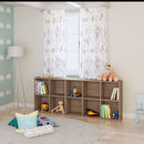 ESTANTE CARACOL 10 NICHOS MDP CASTANHO FF