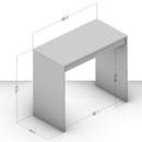 MESA LIBERDADE MDP BRANCO UV LISO BENFACIL