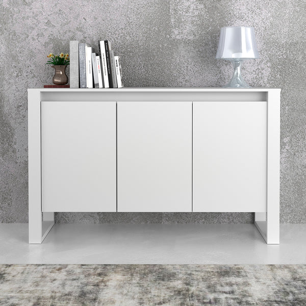 Balcão para Escritório com 3 Portas ME4147 Branco