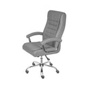 CADEIRA PRESIDENTE OLGA ALCOCHOADA CINZA