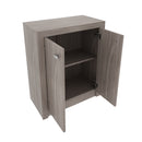 Balcão para Escritório com 2 Portas e 1 Prateleira ME4103 Carvalho