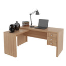 Mesa para Escritório ME4106 Amêndoa