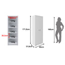 Armário para Escritório com 2 Portas ME4105 Branco