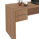 Mesa para Escritório com 2 gavetas ME4122 Amêndoa