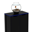 Armario Baixo Multiuso 2 Portas ME4164 Preto/Azul