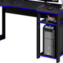 Mesa Gamer ME4152 Preto/Azul