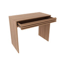 Escrivaninha em Ripado com Gaveta ME4173 Amêndoa