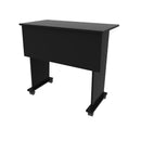 Mesa para Escritório com Rodizio ME4117 Preta