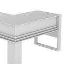 Mesa para Escritório Angular ME4145 Branco