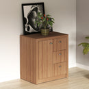 Balcão para Escritório ME4111 Amêndoa