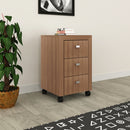 Gaveteiro com Rodízio ME4108 Amêndoa