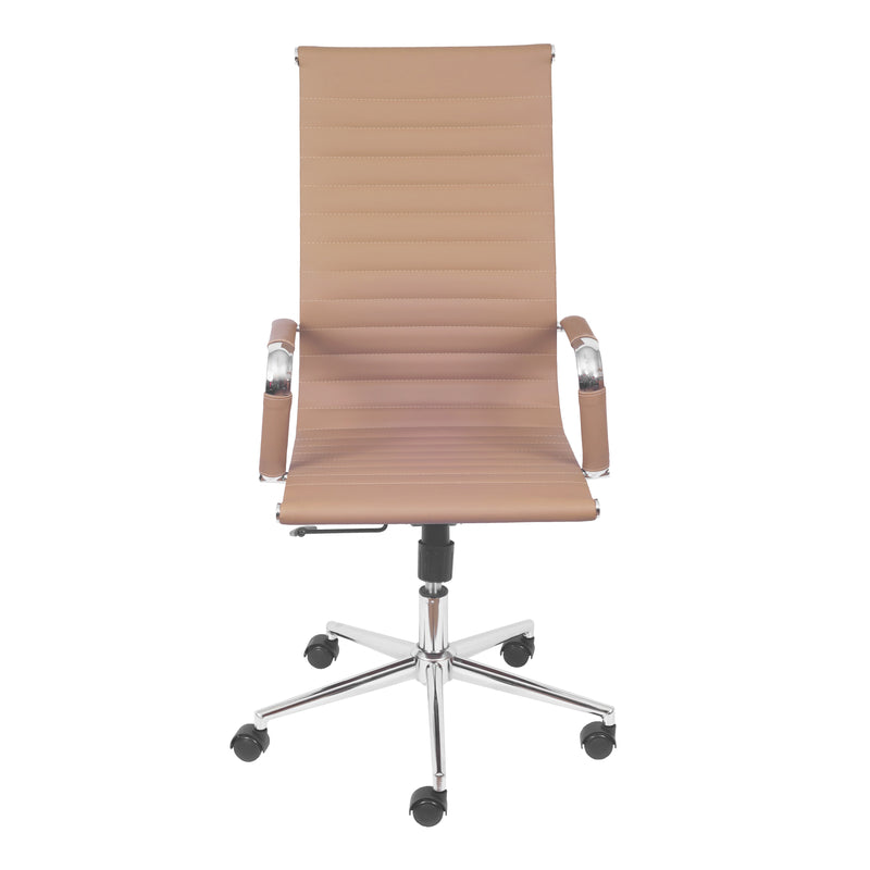 CADEIRA EAMES GIR ALTA CORINO CARAMELO