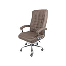 CADEIRA PRESIDENTE OLGA ALCOCHOADA CAFE