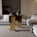 Mesa para Escritório com Rodizio ME4117 Nogal