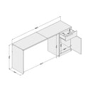 MESA MOSCOU MDP BRANCO FF LISO