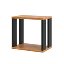 NICHO INDUSTRIAL 30 X 28CM - FREIJO/PRETO FOSCO