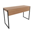 Mesa para Escritório  ME4160 Amêndoa/Preto