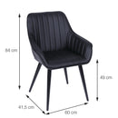 POLTRONA VOLPI CARAMELO COM BRACO