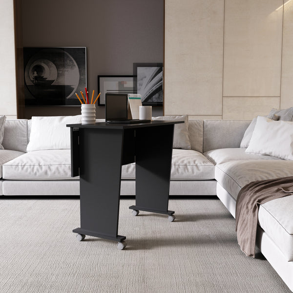 Mesa para Escritório com Rodizio ME4117 Preta
