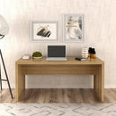 Mesa para Escritório 163cm ME4109 Amêndoa