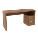 Mesa para Escritório com 2 gavetas ME4130 Amêndoa