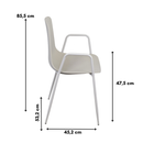 CADEIRA ANA C/ BRAÇO FENDI