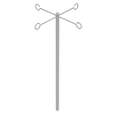 SUPORTE DE SORO - LINHA HOSPITALAR