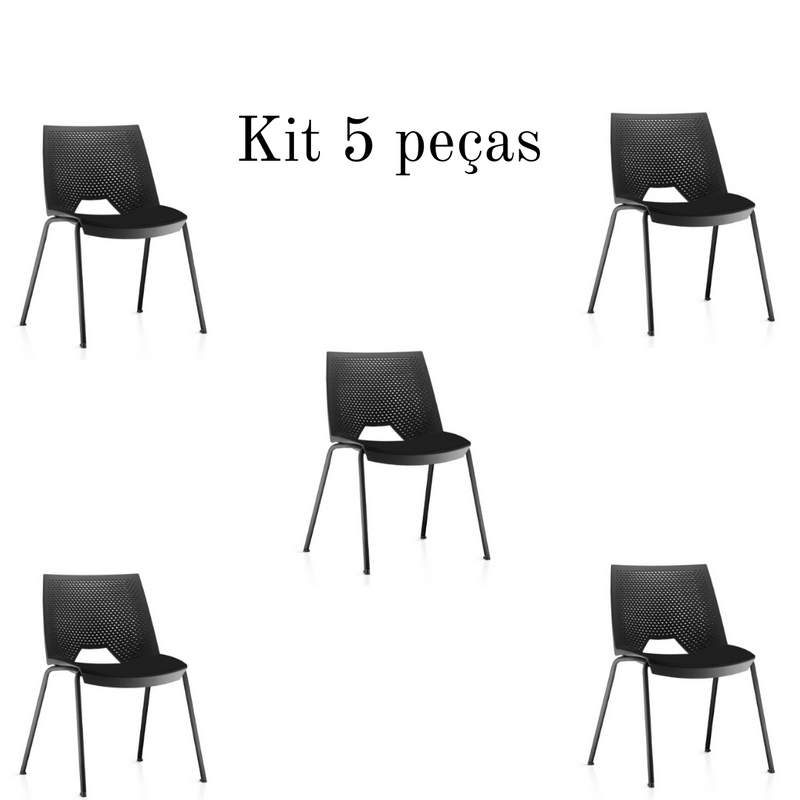 Kit 05 peças Cadeira Fixa Striker